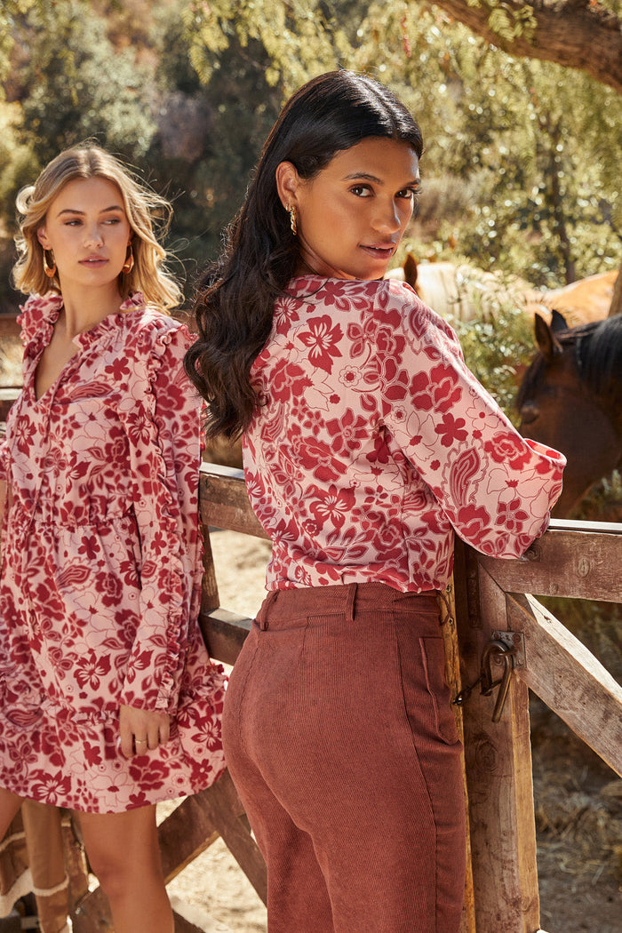 Everything Nice Puff Sleeve Blouse