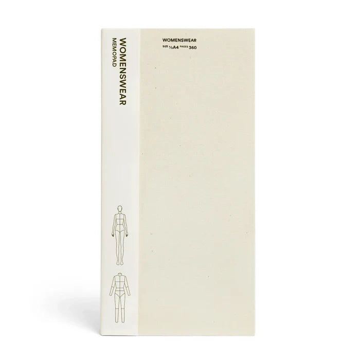 Fashionary: Womenswear Memopad: 360 Idea Mapping Templates For Fashion Designers