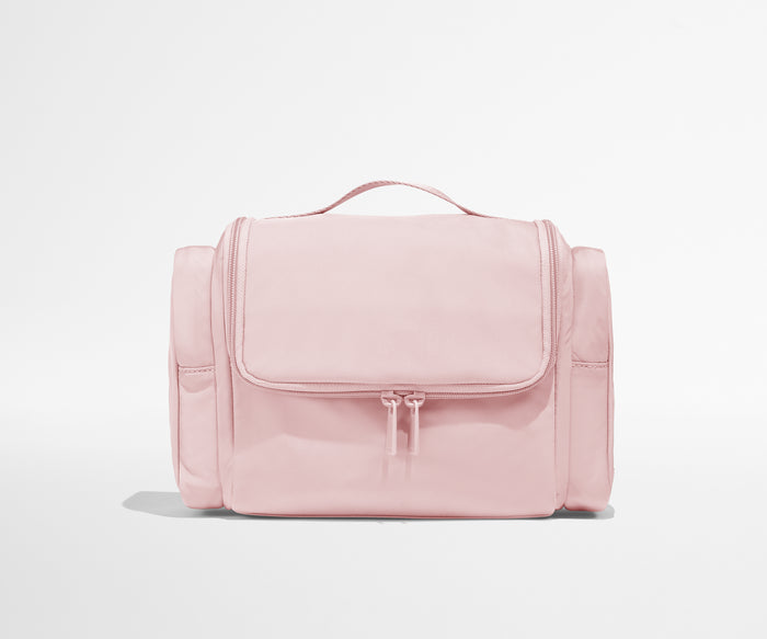 Featherlight Hanging Travel Vanity in Blush Pink