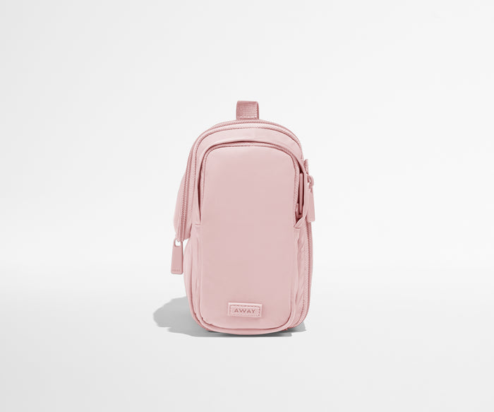 Featherlight Hanging Travel Vanity in Blush Pink