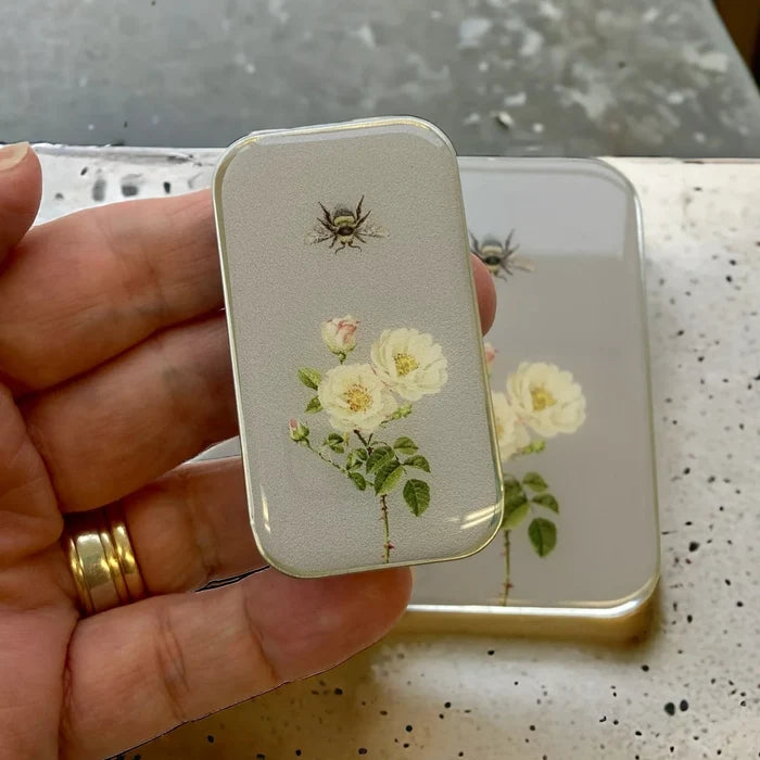 Firefly Notes - Small Bee & Rose Tin