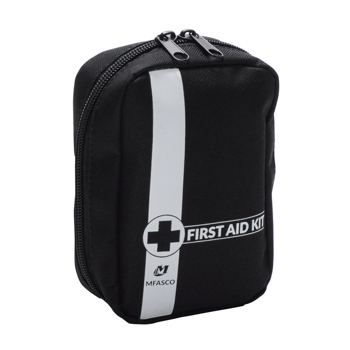 First Aid Case Black Personal Empty MFASCO