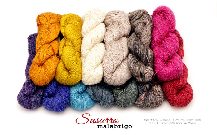 Malabrigo - Susurro / PRE-ORDER any 1 color