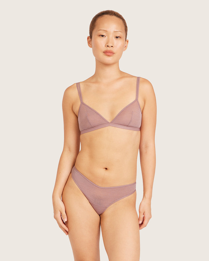 FreeMesh G-String - Mauve