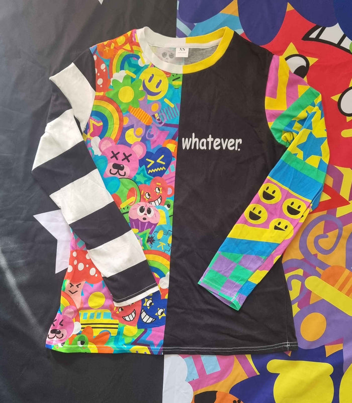 Funk Fusion-Confusion Long Sleeve Top