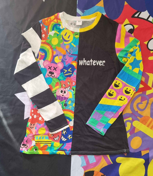 Funk Fusion-Confusion Long Sleeve Top