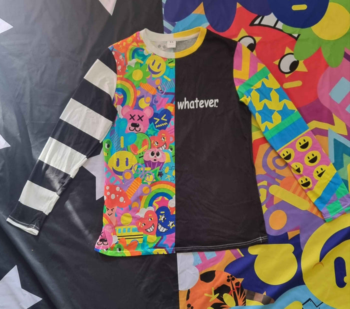 Funk Fusion-Confusion Long Sleeve Top