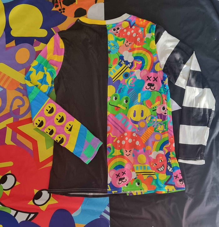 Funk Fusion-Confusion Long Sleeve Top