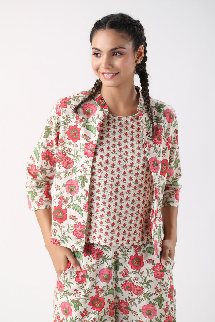 Garden Party Cotton Three Piece Set