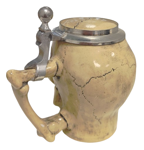 German Skull Stein – Brew to the Bone 🍺☠️