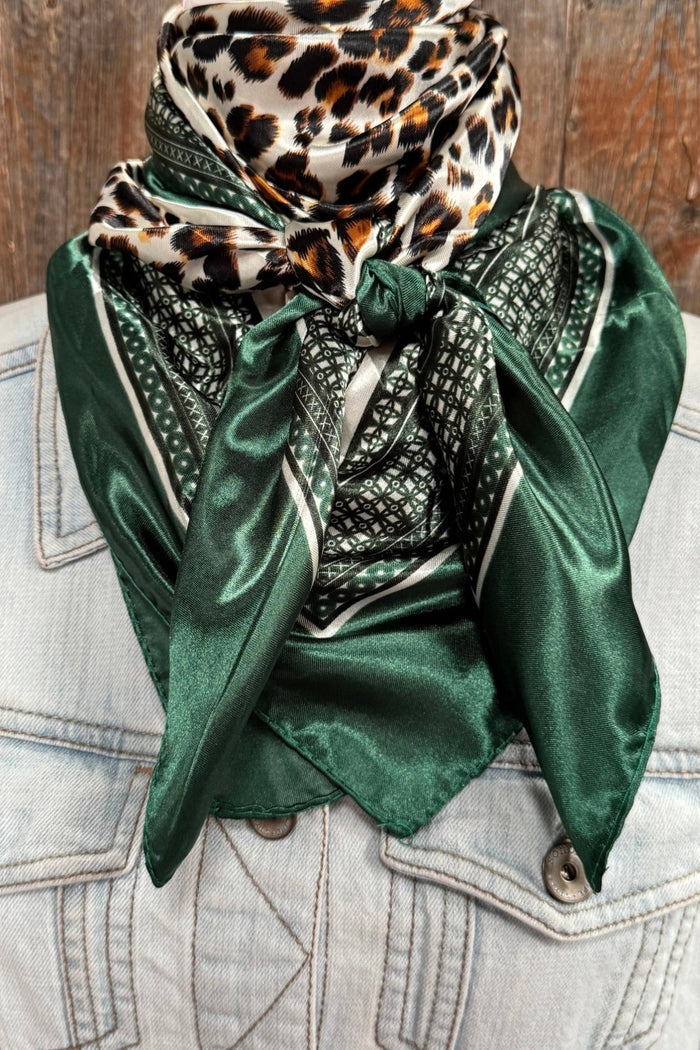 Green Animal Print