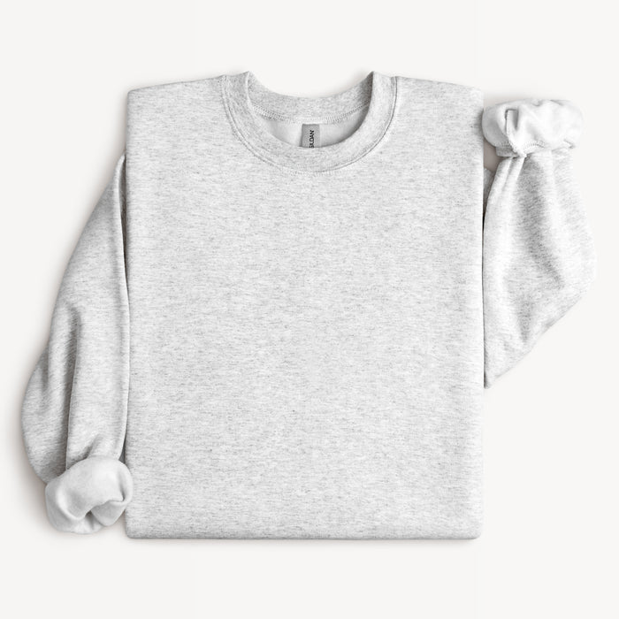 Go Sports Embroidered Crewneck Sweatshirt — White