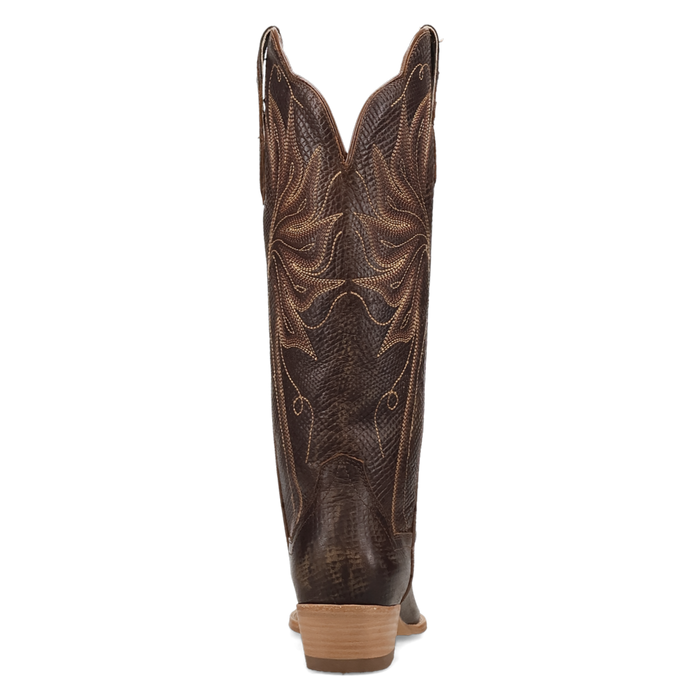 Grace Leather Boot in Brown by Dan Post