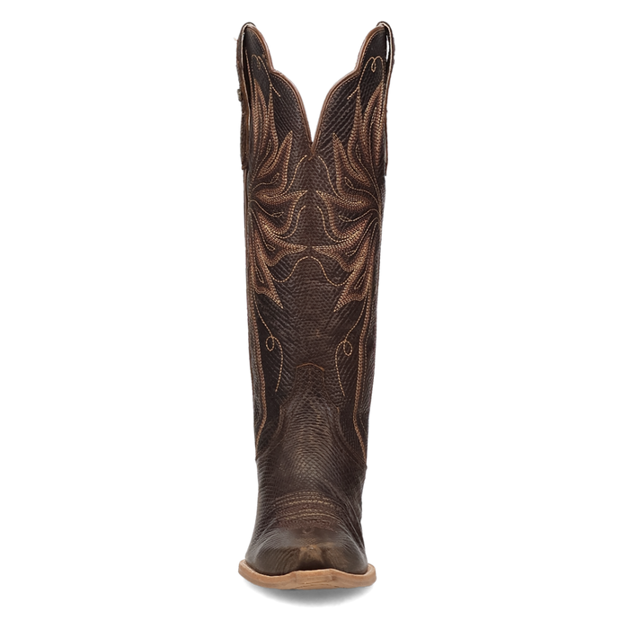 Grace Leather Boot in Brown by Dan Post