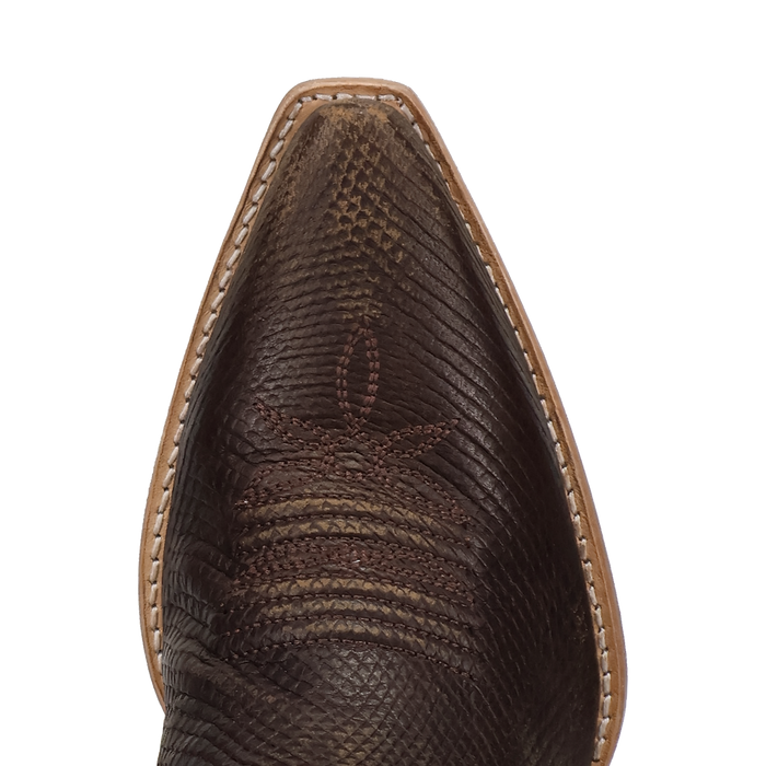 Grace Leather Boot in Brown by Dan Post