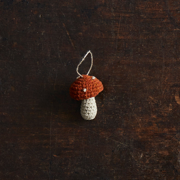 Hand Crocheted Wool Mushroom - More Colours