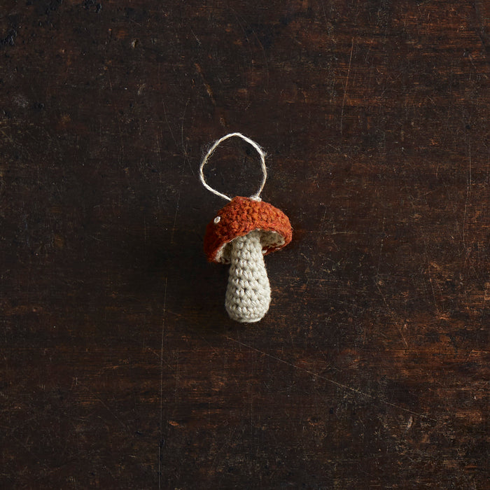 Hand Crocheted Wool Mushroom - More Colours