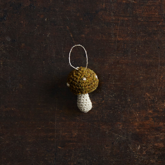 Hand Crocheted Wool Mushroom - More Colours