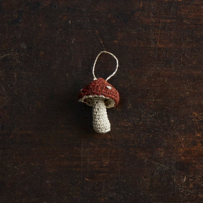 Hand Crocheted Wool Mushroom - More Colours