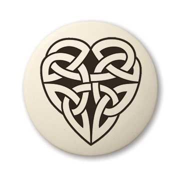 Heart Porcelain Pendant