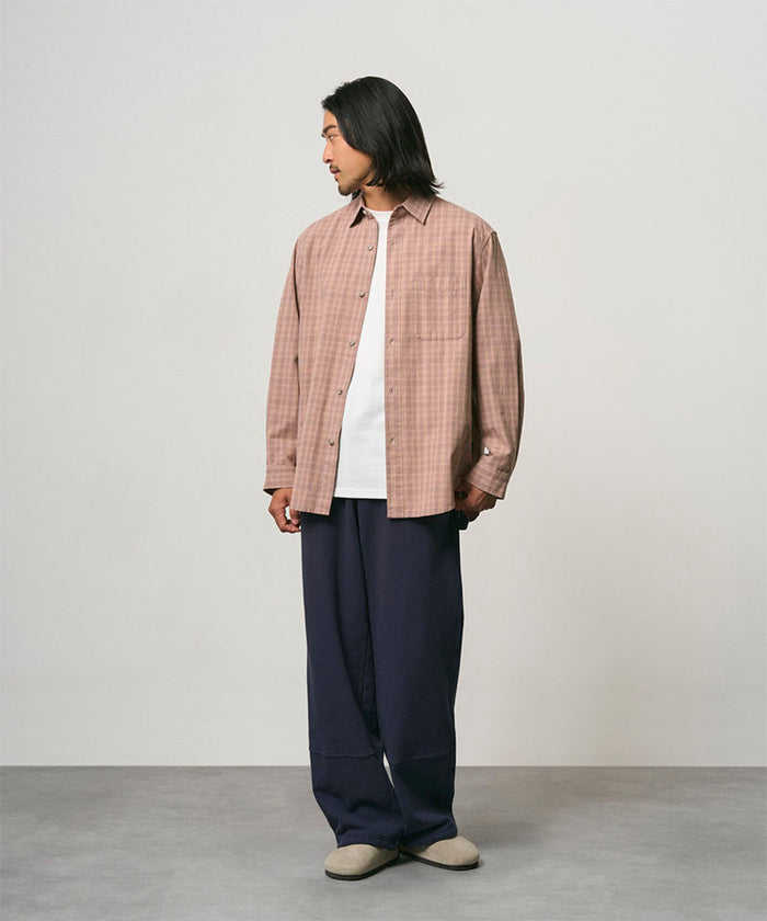 PLUM CHECK / XS
