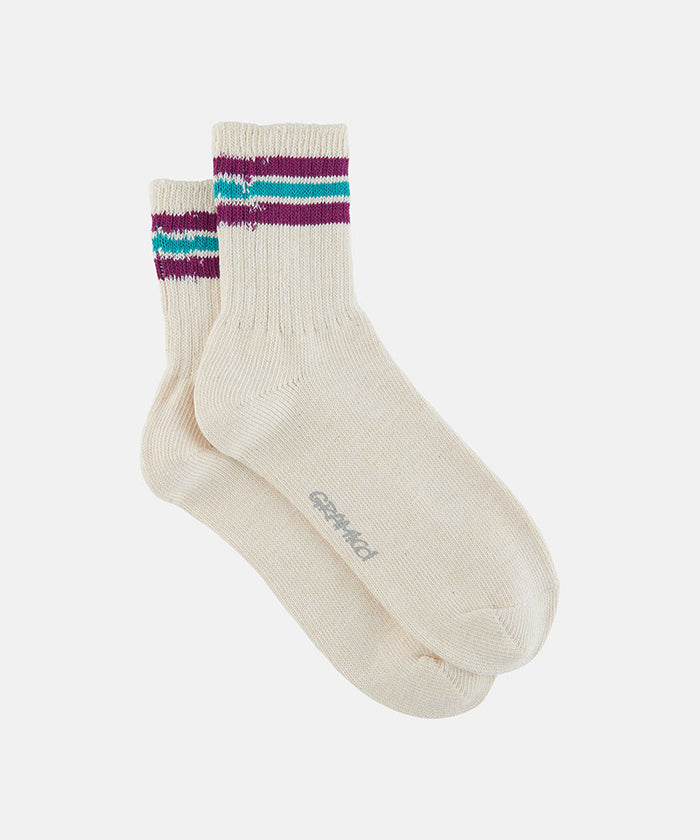 Hemp Blend Stripe Socks