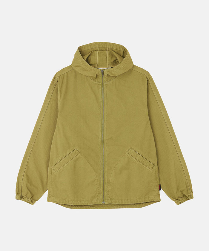 Herringbone Hooded Jacket