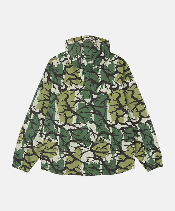 Herringbone Hooded Jacket