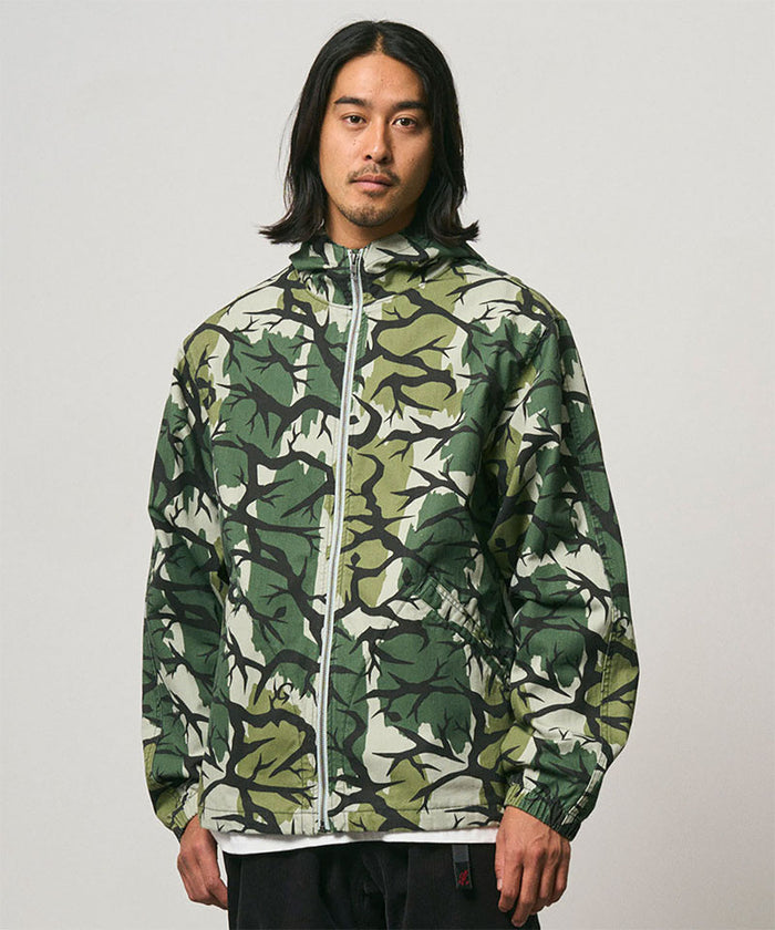 Herringbone Hooded Jacket