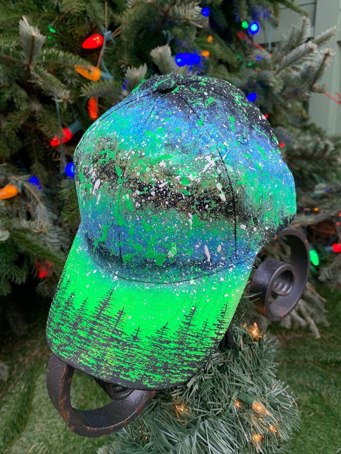 Hidden Bigfoot Glow in the Dark Galaxy Hat