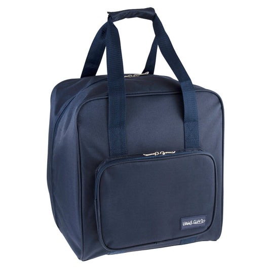 Hobby Gift: Overlocker Bag: Navy: Item size: (d/w/h) 39 x 32 x 36cm. - Storage Bags