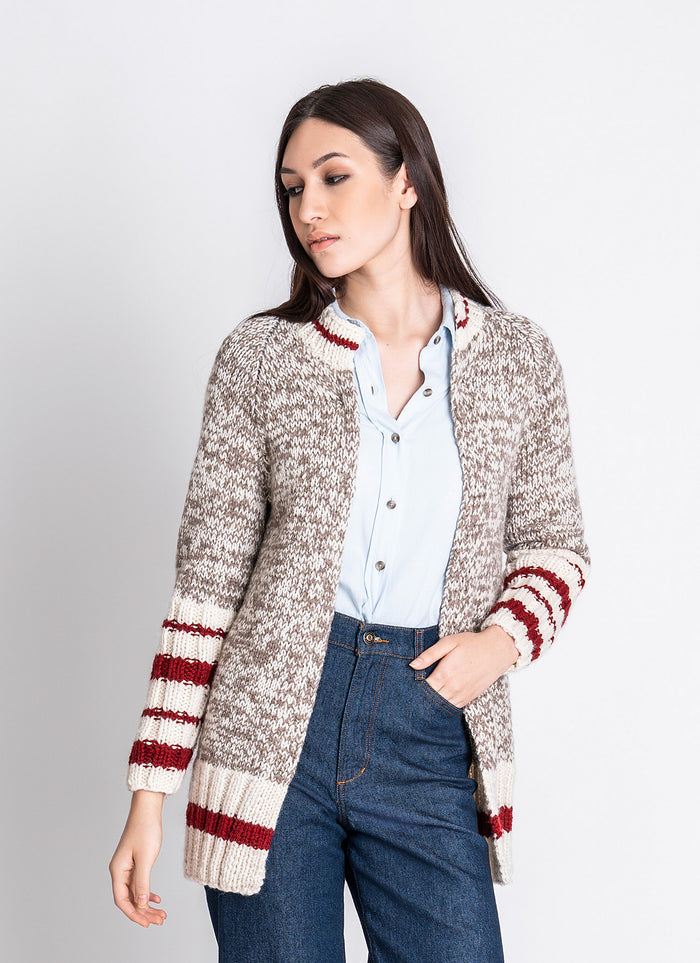 Hood River Cardigan by Mary Pranica