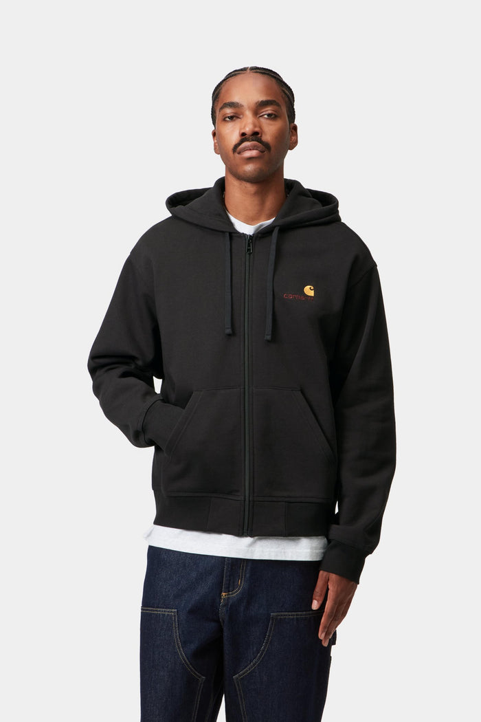 Hooded American Script Jacket