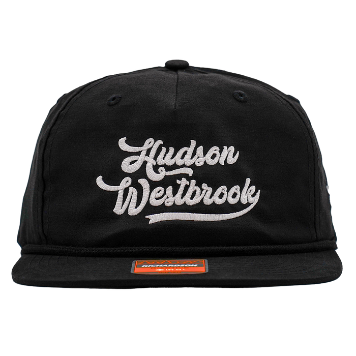 Hudson Westbrook Design - Richardson 256 Rope Cap - BLACK