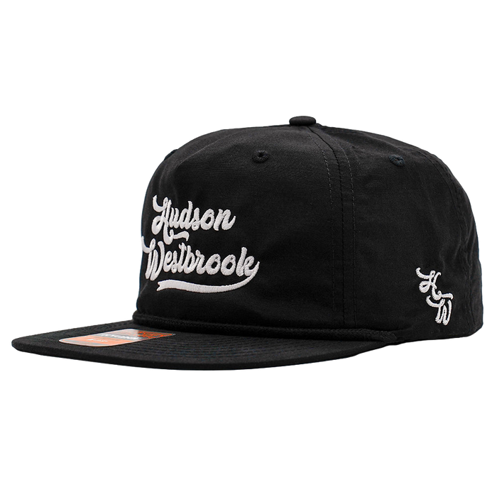 Hudson Westbrook Design - Richardson 256 Rope Cap - BLACK