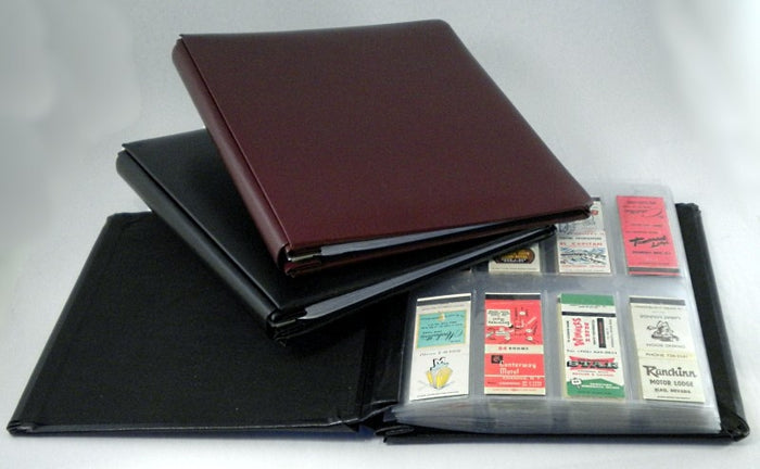Impresse Leather Matchcover Album - Matchcover Albums - Hobby Master - hobbymasterstore