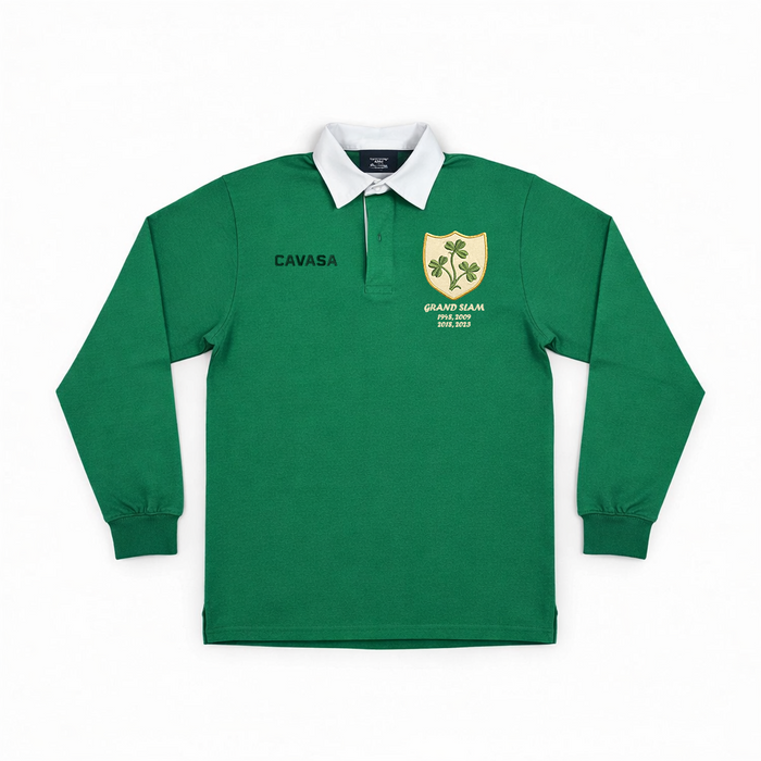 Ireland Grand Slam Inspired Long Sleeve Rugby Shirt