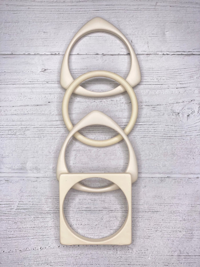 Italian Geometric Bangle Bracelets Alisha D