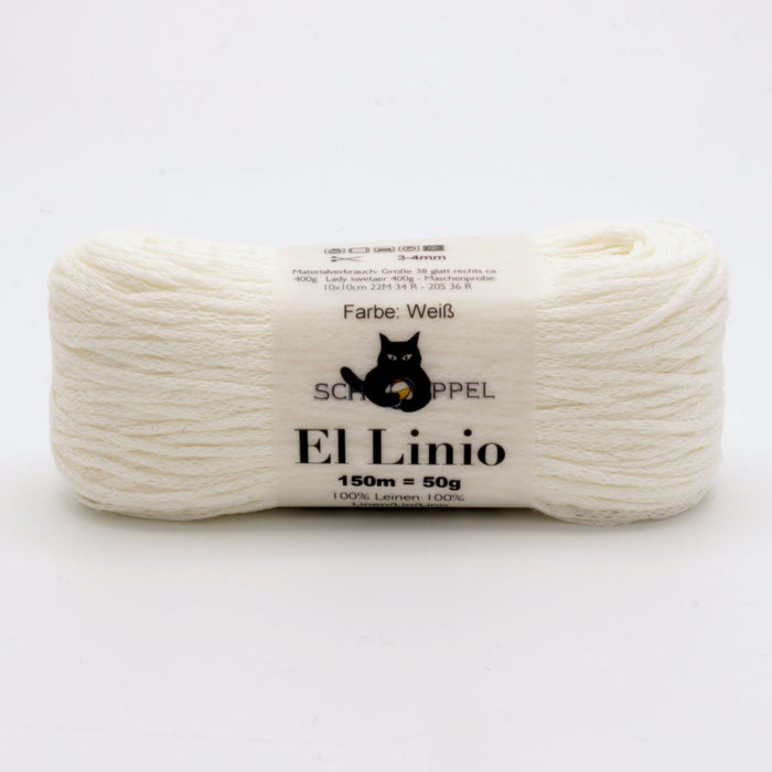 S / Schoppel Wolle - El Linio / White 0990