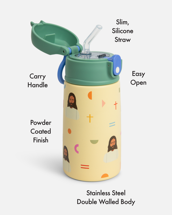 Jesus Water Bottle Stainless Steel