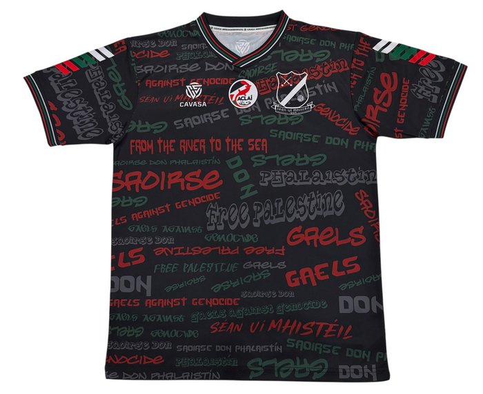 John Mitchels Palestine Grafetti Jersey