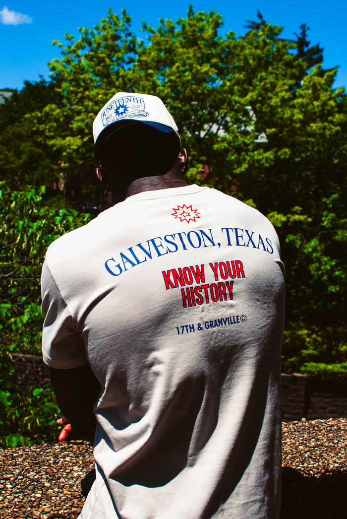 Juneteenth Know Your History graphic tee.