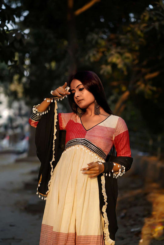 Kagaj Phool Dupatta