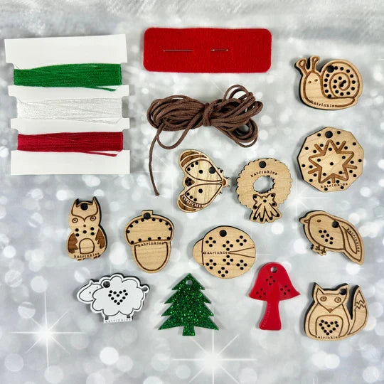 Katrinkles - 12 Days of Stitchable Ornaments