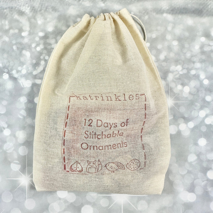 Katrinkles - 12 Days of Stitchable Ornaments