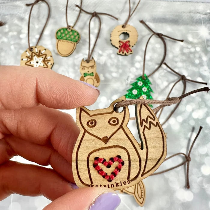 Katrinkles - 12 Days of Stitchable Ornaments