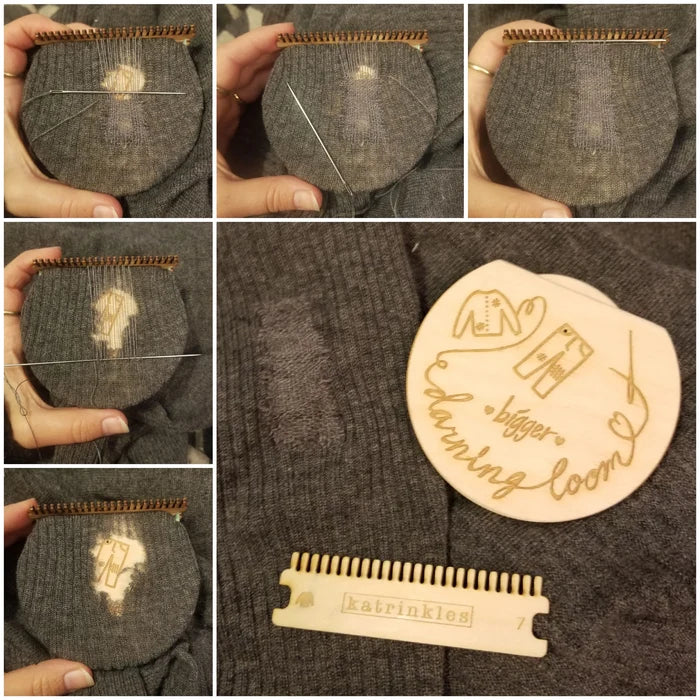 Katrinkles - Bigger Darning & Mending Loom Kit