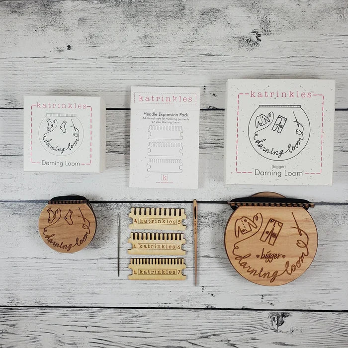 Katrinkles - Smaller Darning & Mending Loom Kit