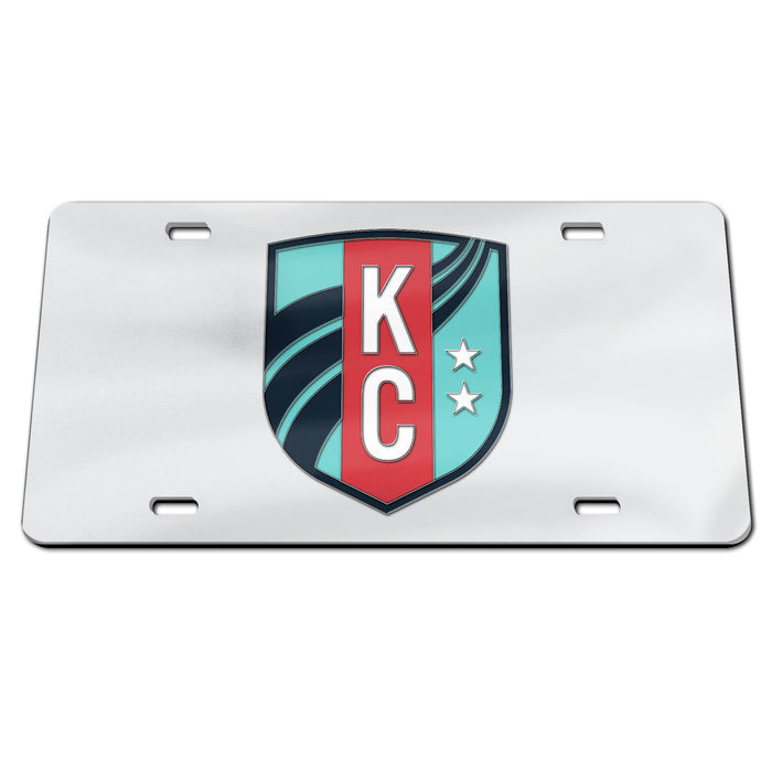 KC Current Chrome License Plate