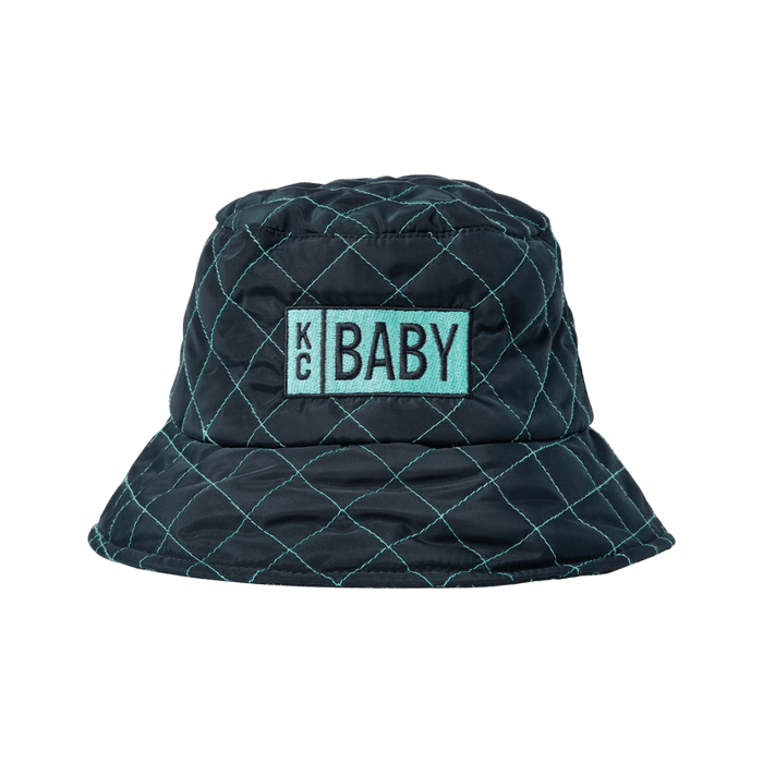 KC Current Quilted Puffer Bucket Logo